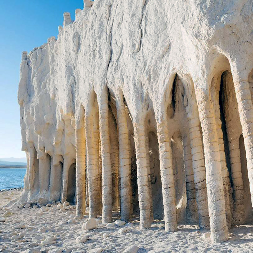 Crowley Lake Stone columns